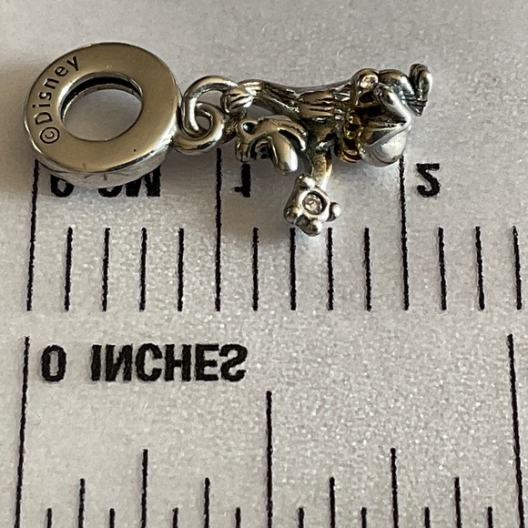 Pandora Silver and Gold Charm Bracelet - Picture 10 of 11